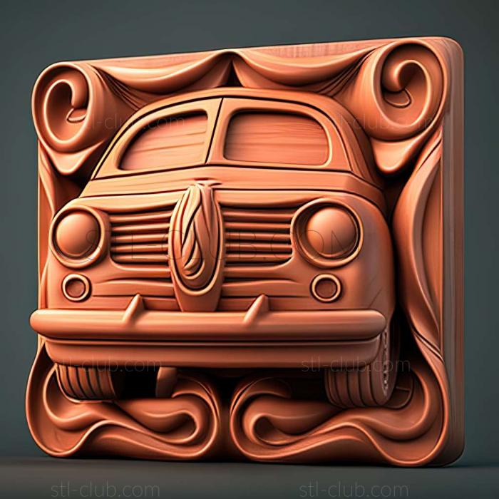 3D модель Fiat Idea (STL)